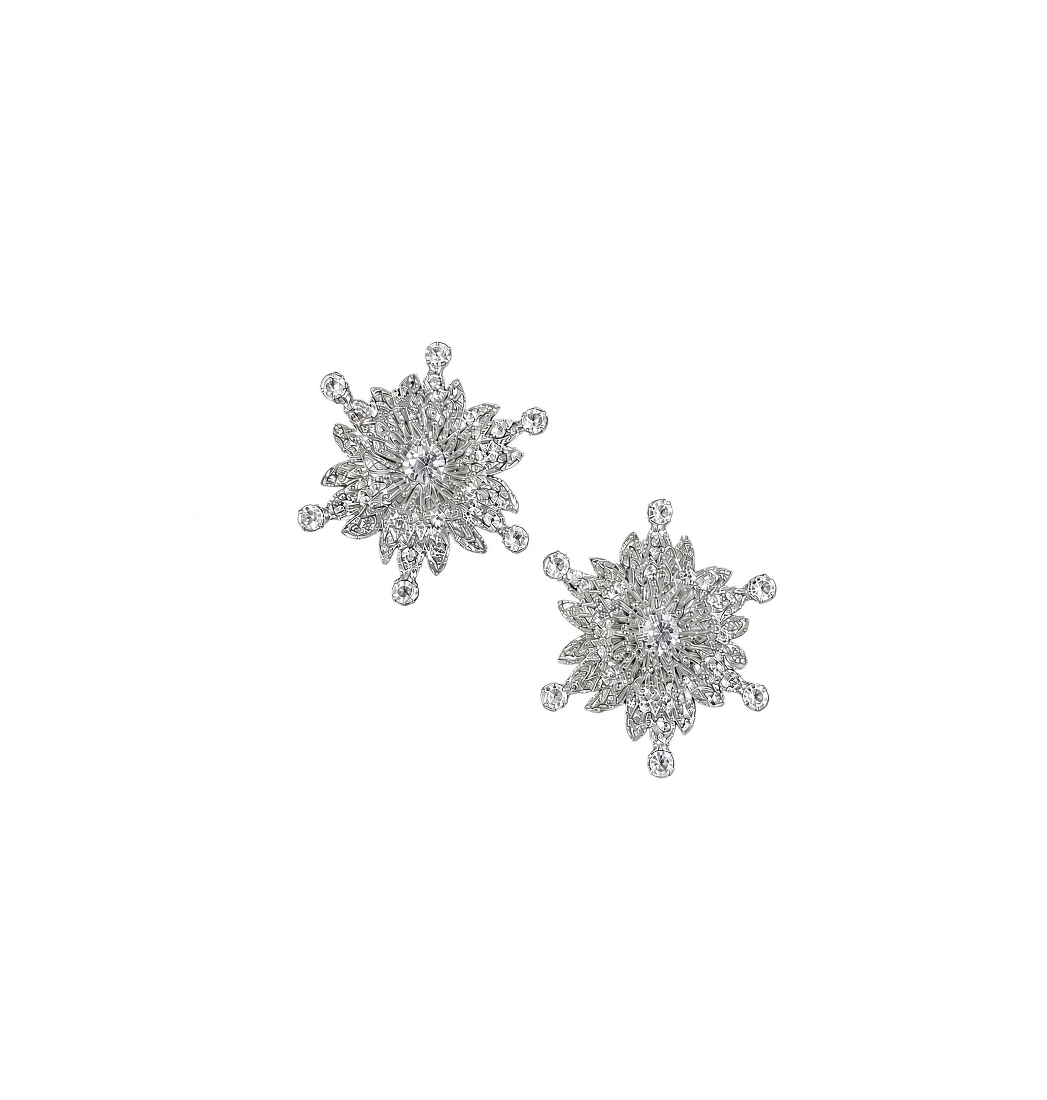 CRYSTAL BROOCH