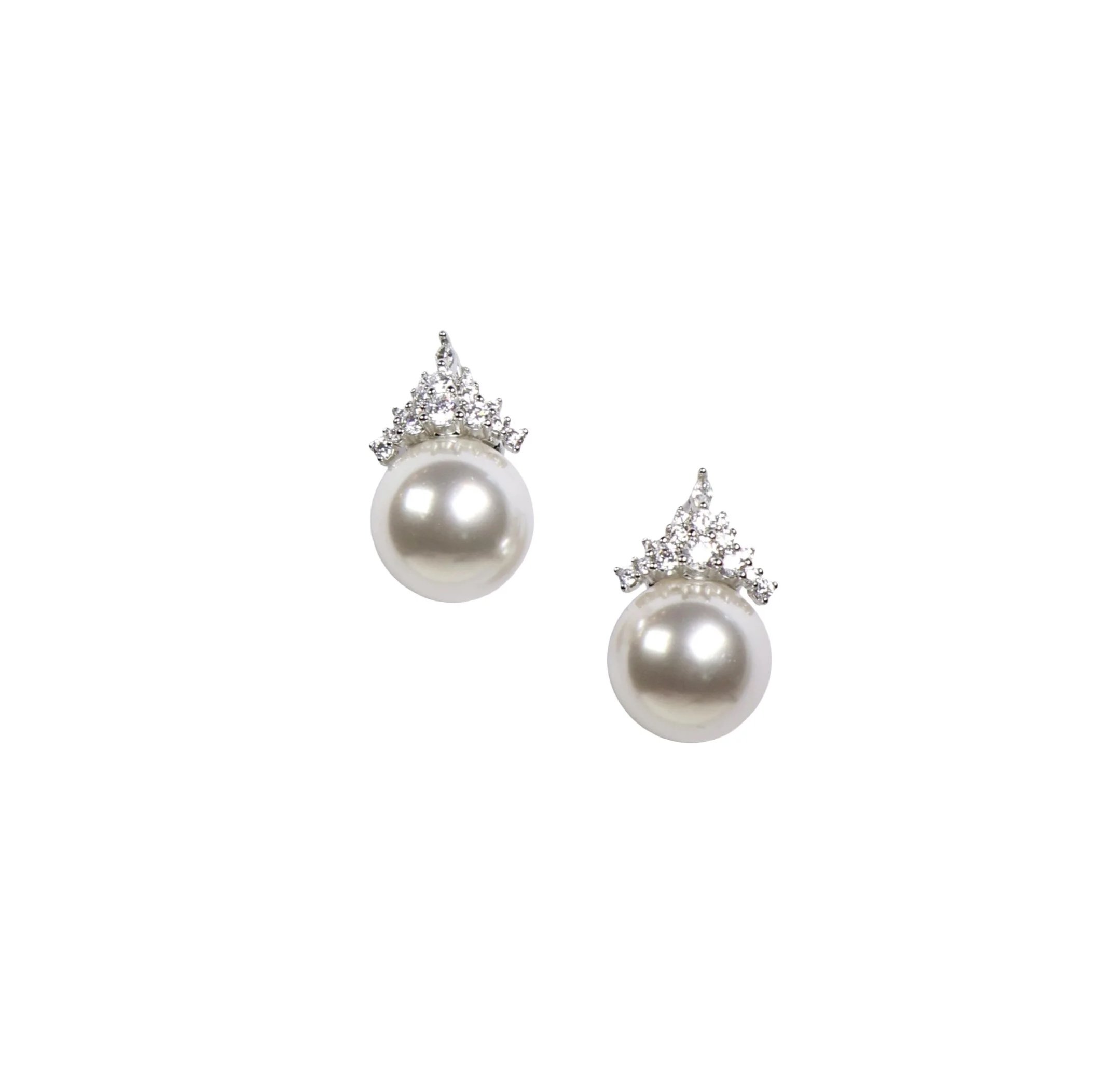 PEARL CRYSTAL EARRING