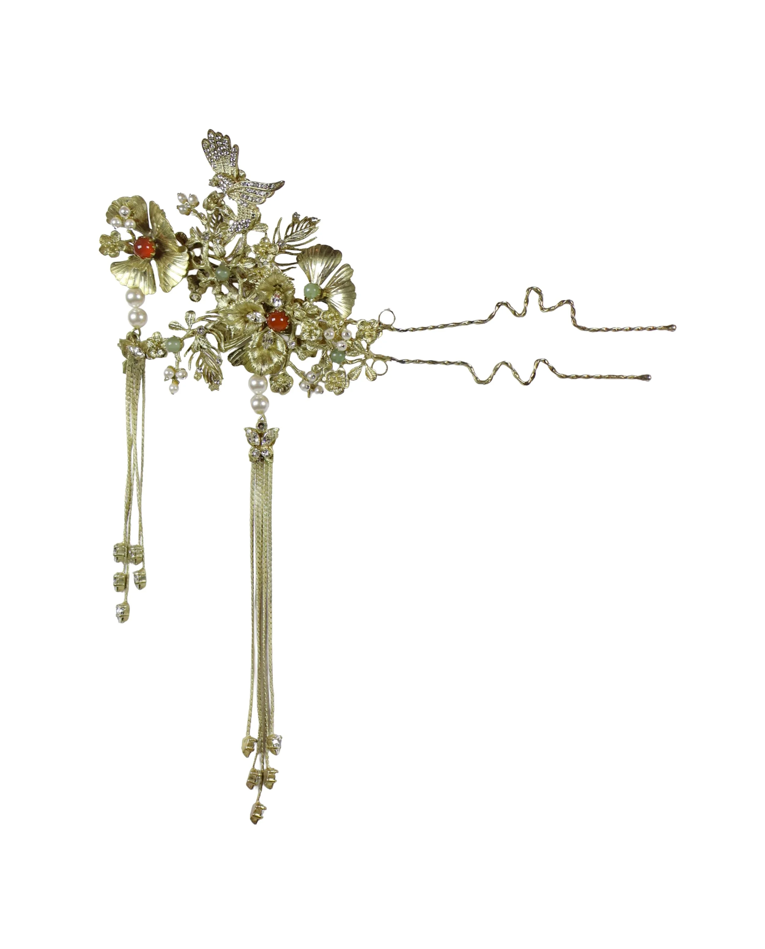 Hairpiece On Gold