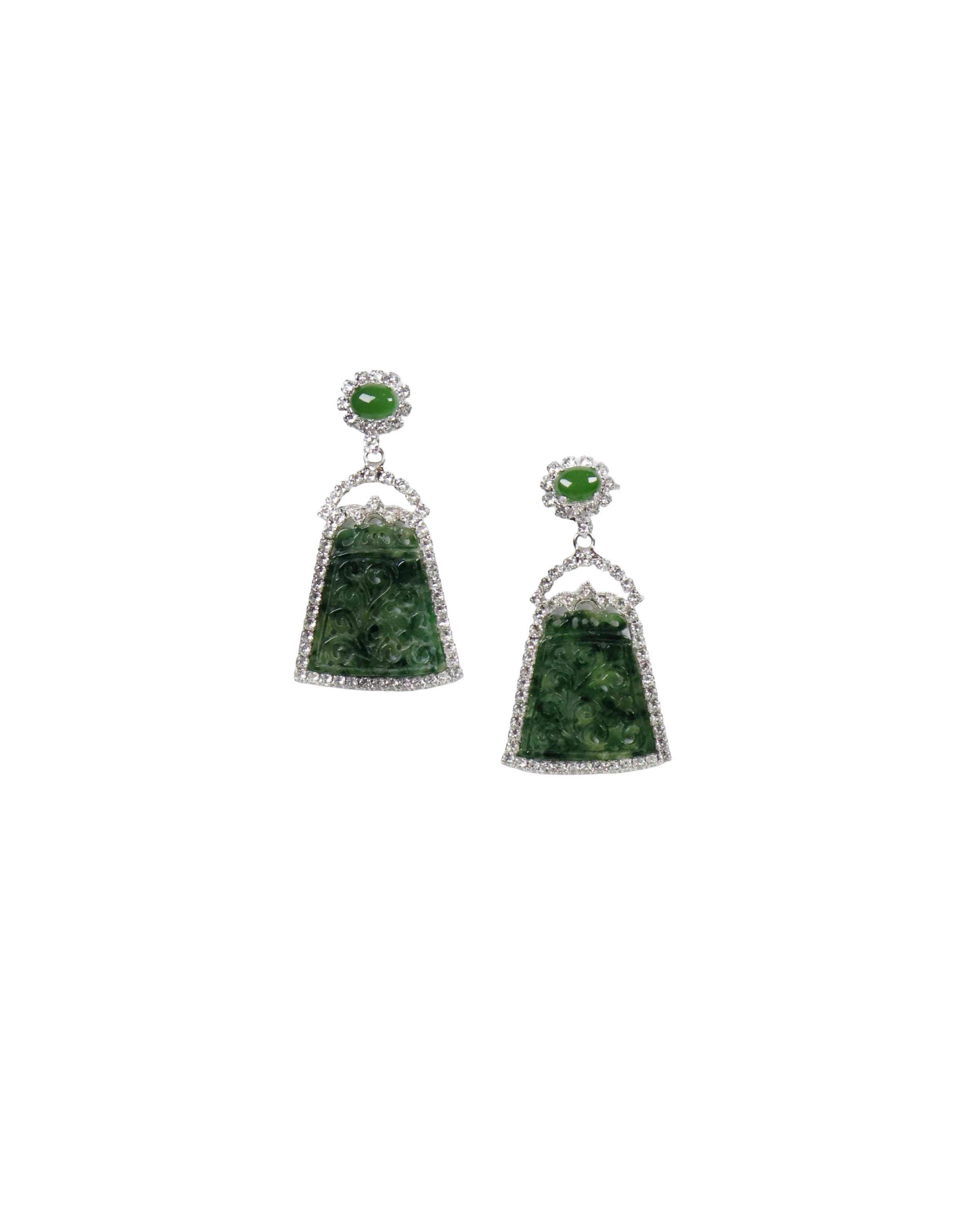 Jadeite Earrings