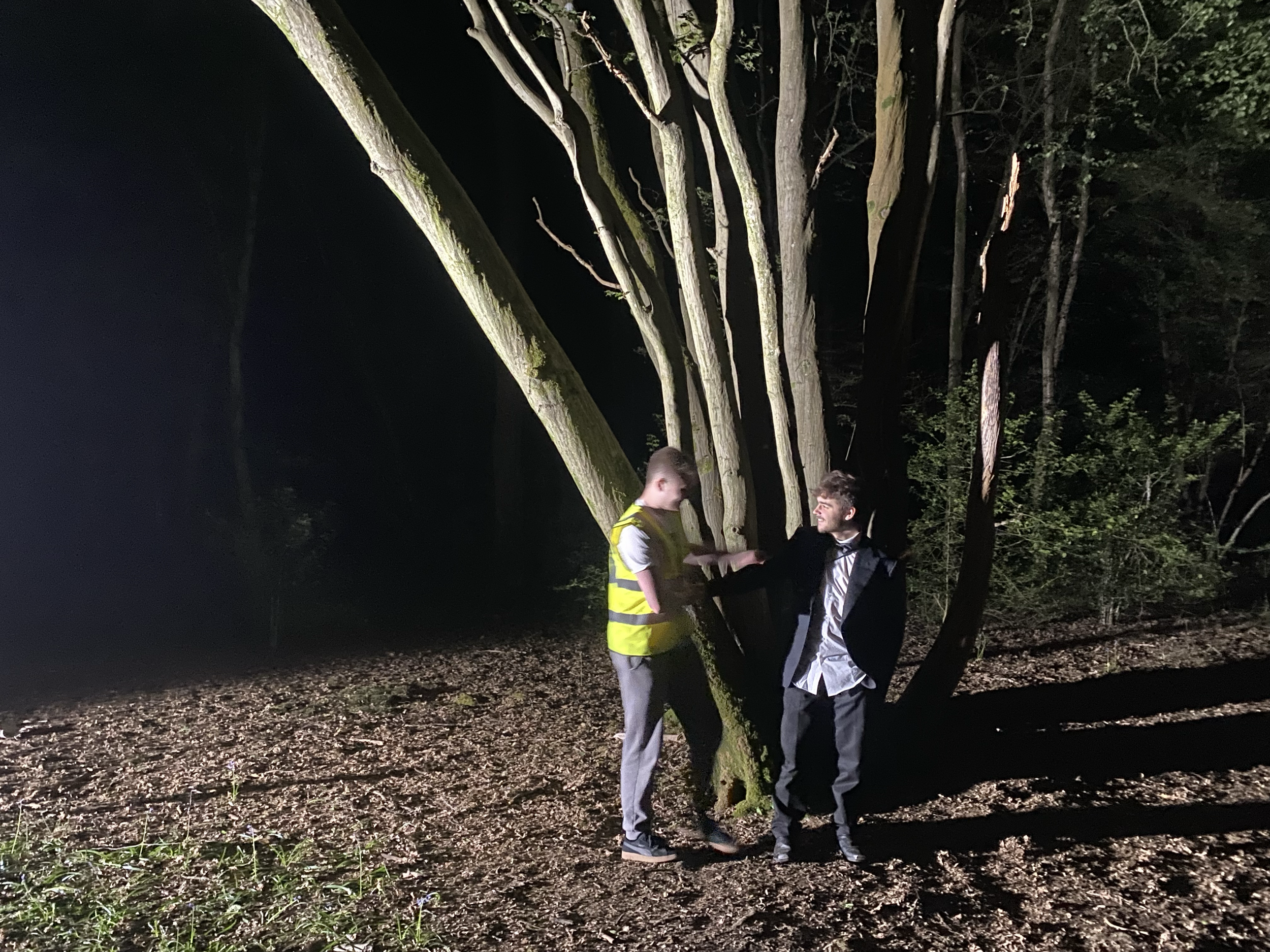 Joe Crosbie behind the scenes of End Time 2022