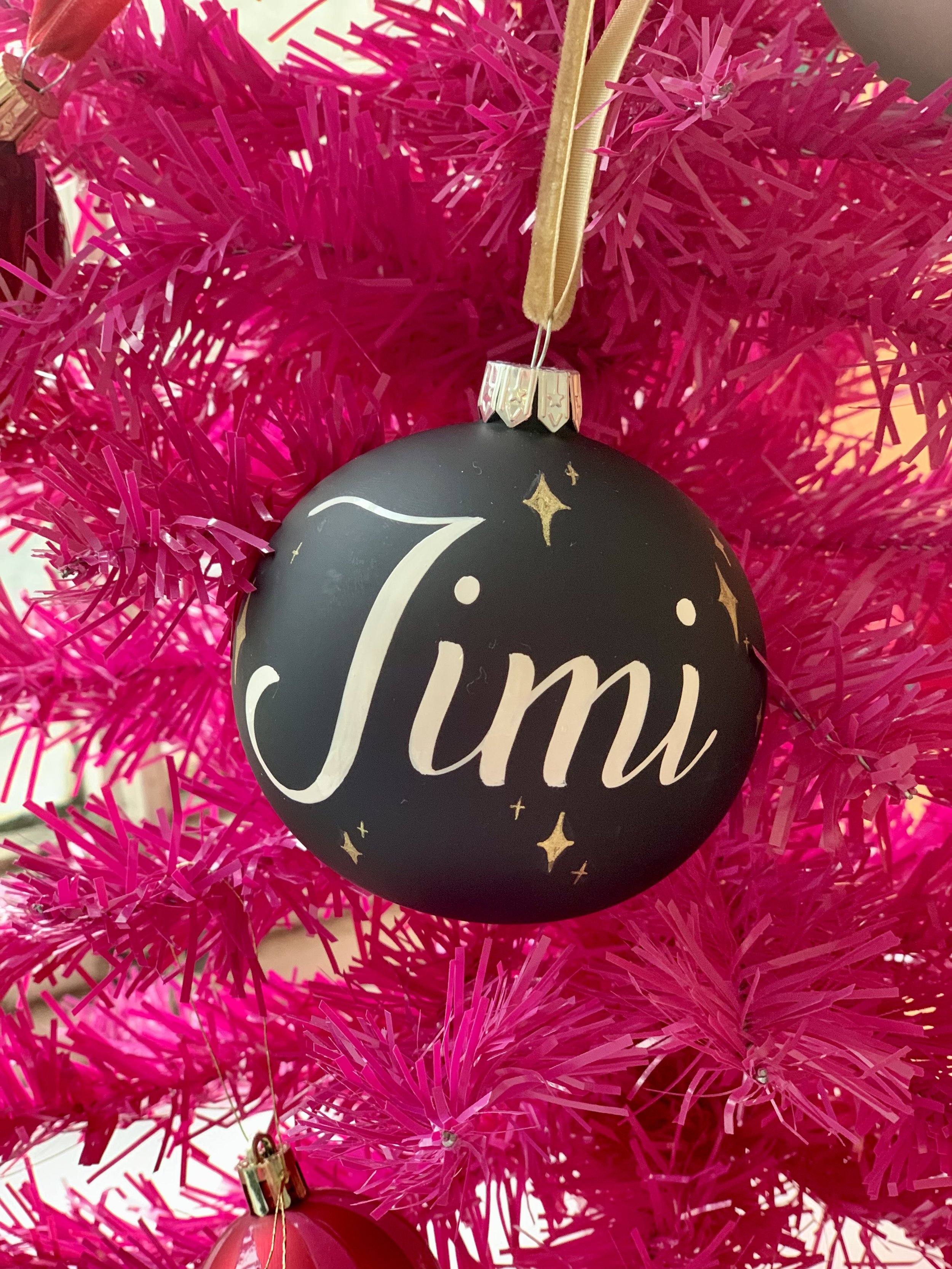 Personalised Christmas Bauble