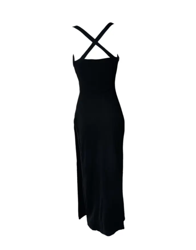 back of Gianni Versace 1993 dress