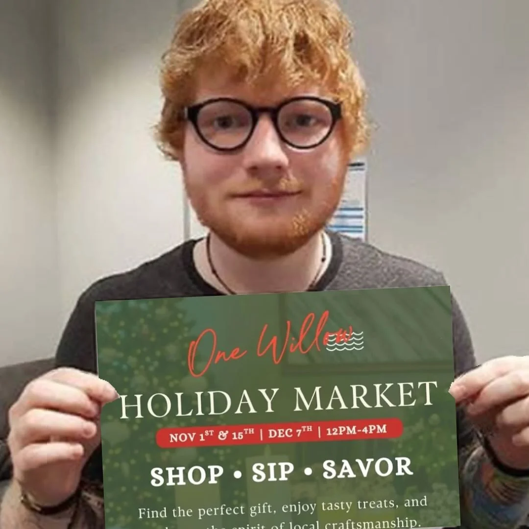 🎶 &ldquo;I&rsquo;m in love with the shape of gifts&hellip;&rdquo; 🎶
Tomorrow&rsquo;s the day &mdash; the One Willow Holiday Boutique is back!
The views are Perfect, the brunch is divine, there will be live music  and local vendors are ready to Give