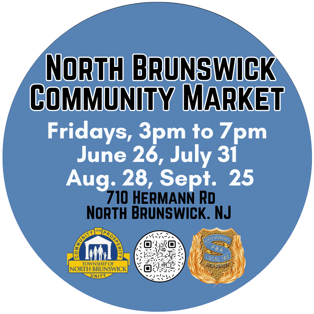 North Brunswick Community Market June 26, July 31, August 28 and September 25