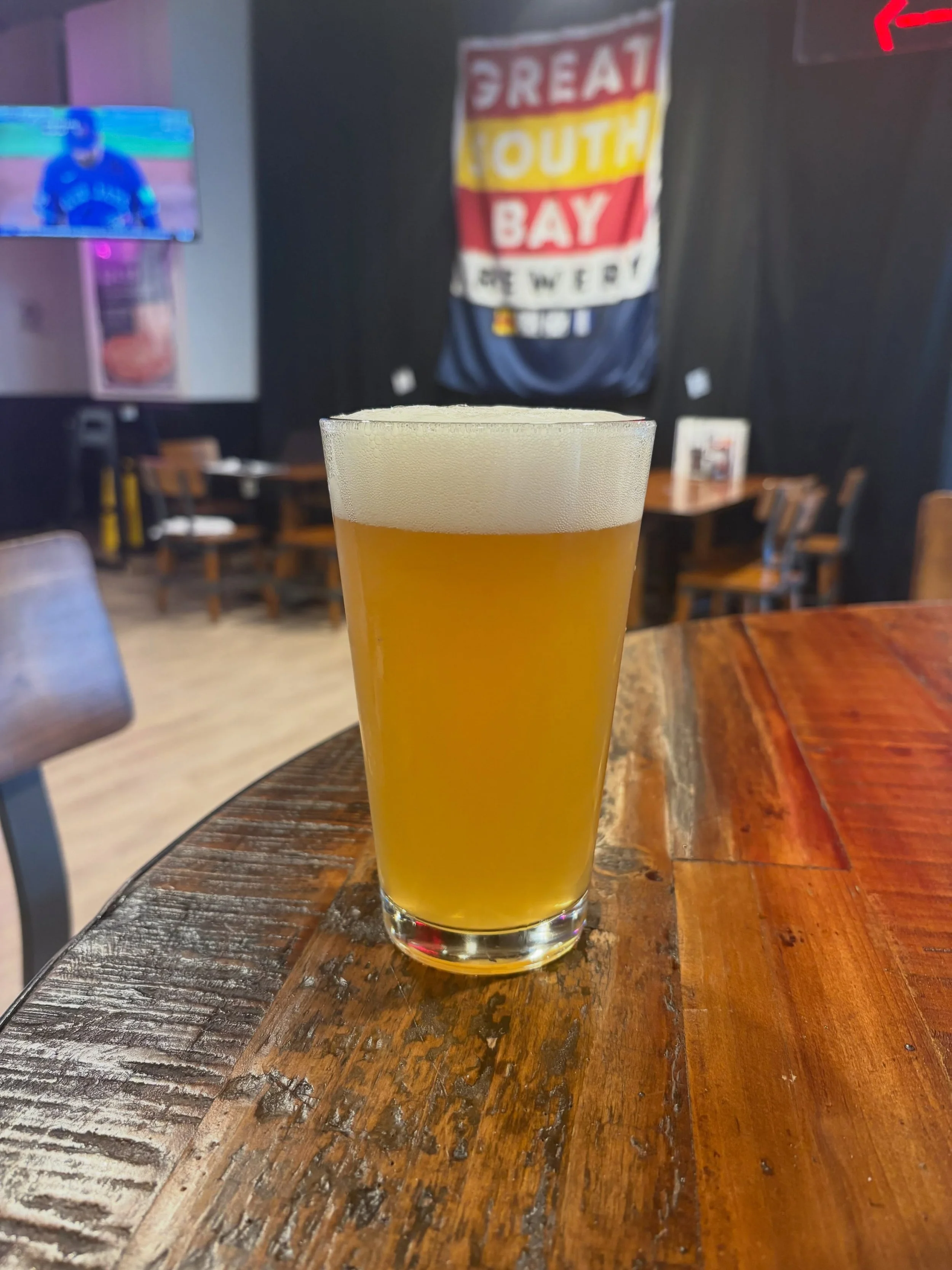 Get out of the bad weather and have a beer with us!!