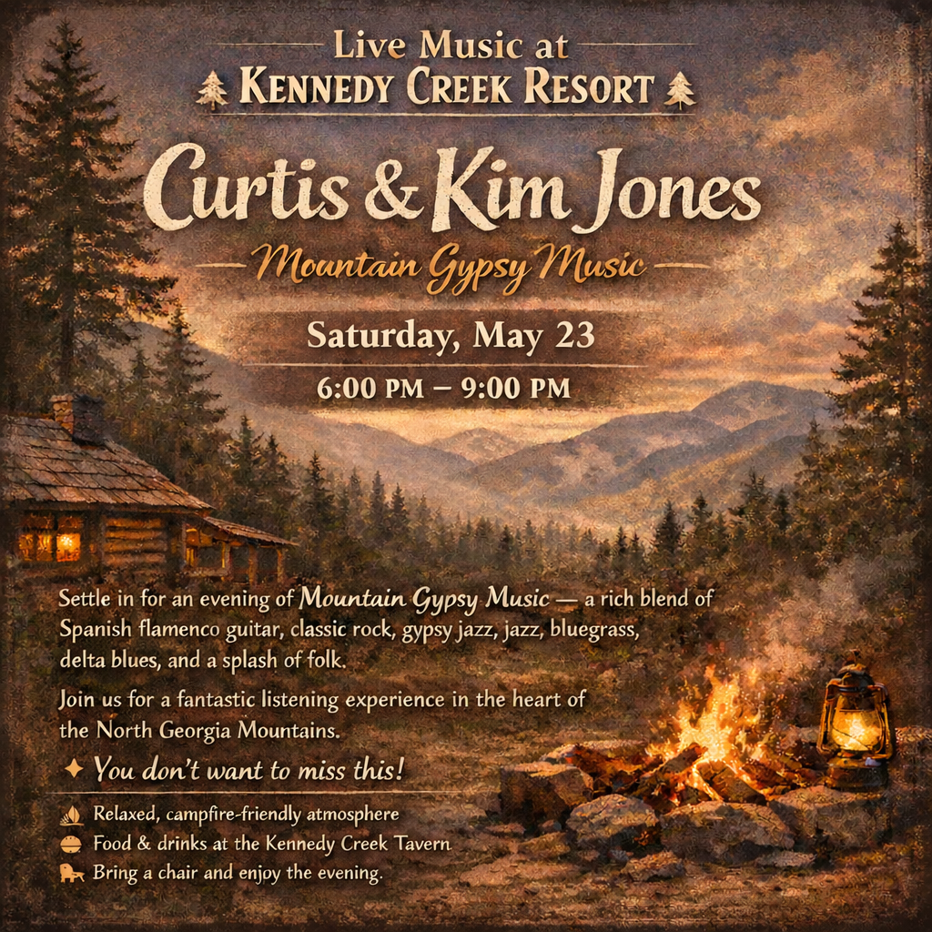 Curtis and Kim Jones at Kennedy Creek Resort