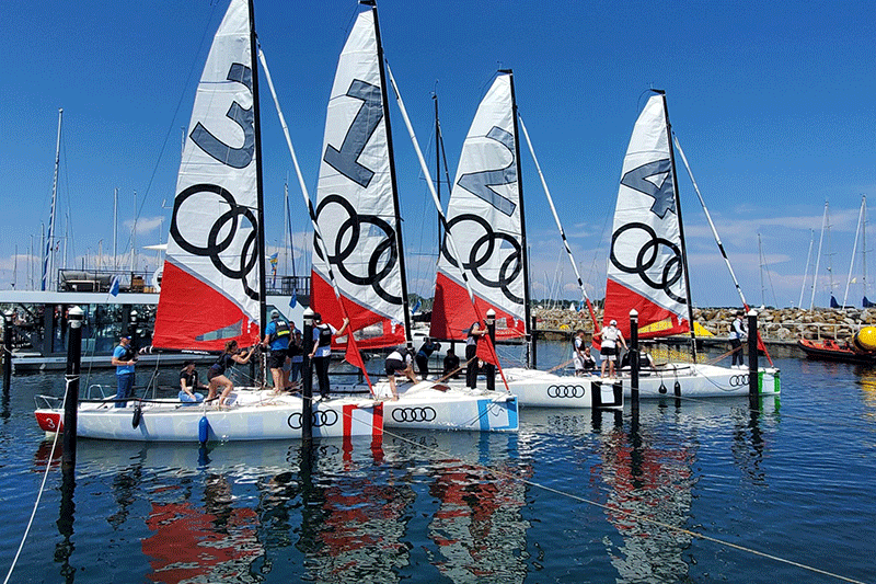 Audi at Kieler Woche.