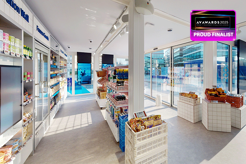 SAP S·Mart Pop-up Supermarket.