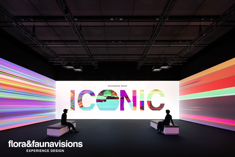 Volkswagen VISIONS: Immersive Space ICONS WORLD.