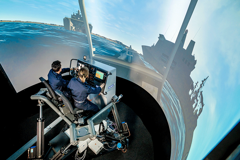 Marin Fast Small Ship Simulator.