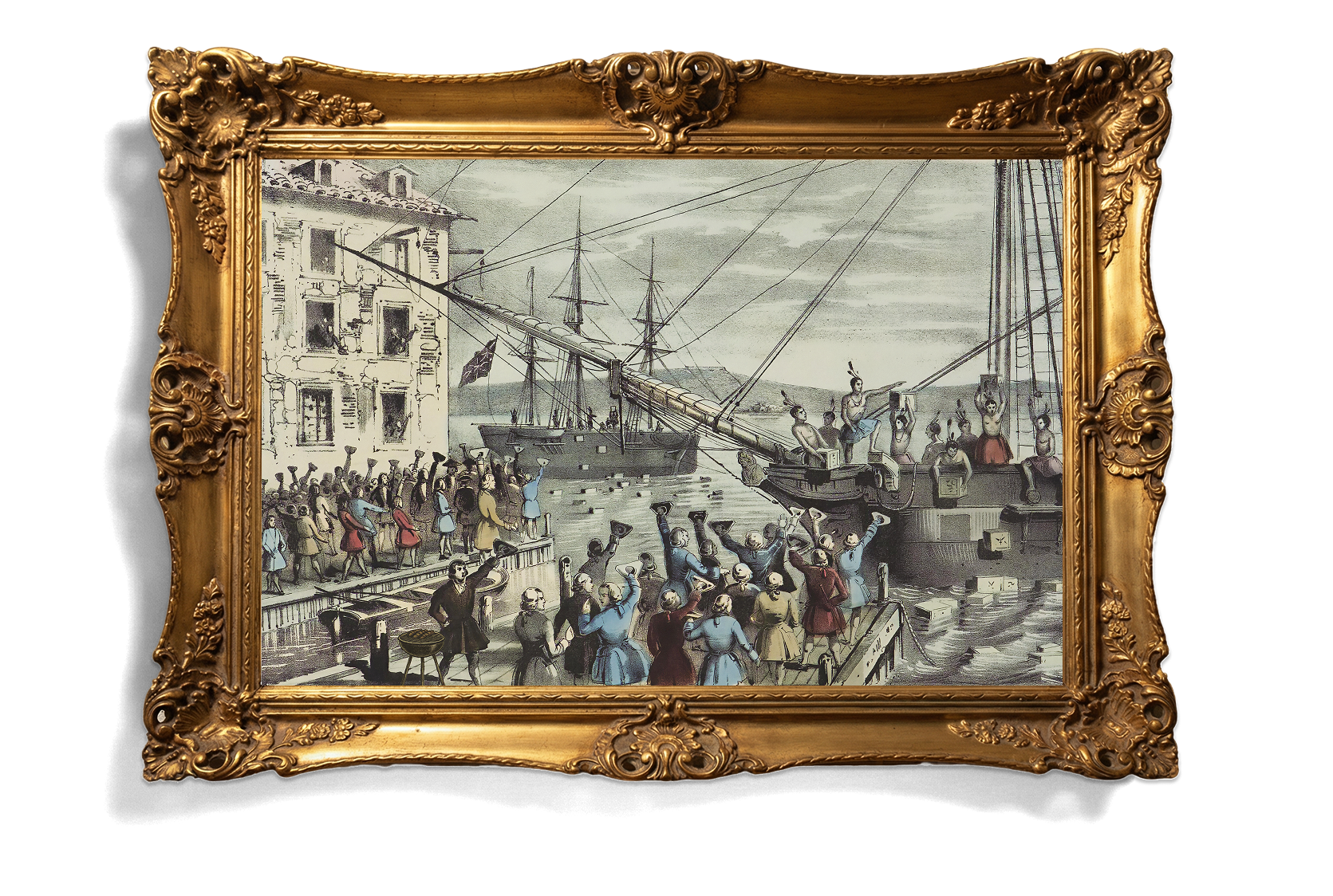 Not once have hot dogs been thrown into the Harbor.  Just sayin'.
