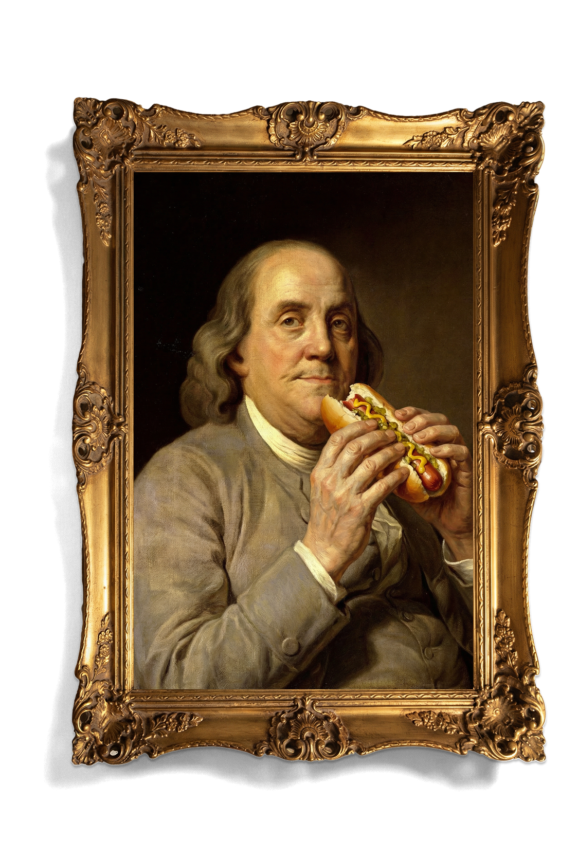 Inventor of bifocals, ingestor of hot dogs.  