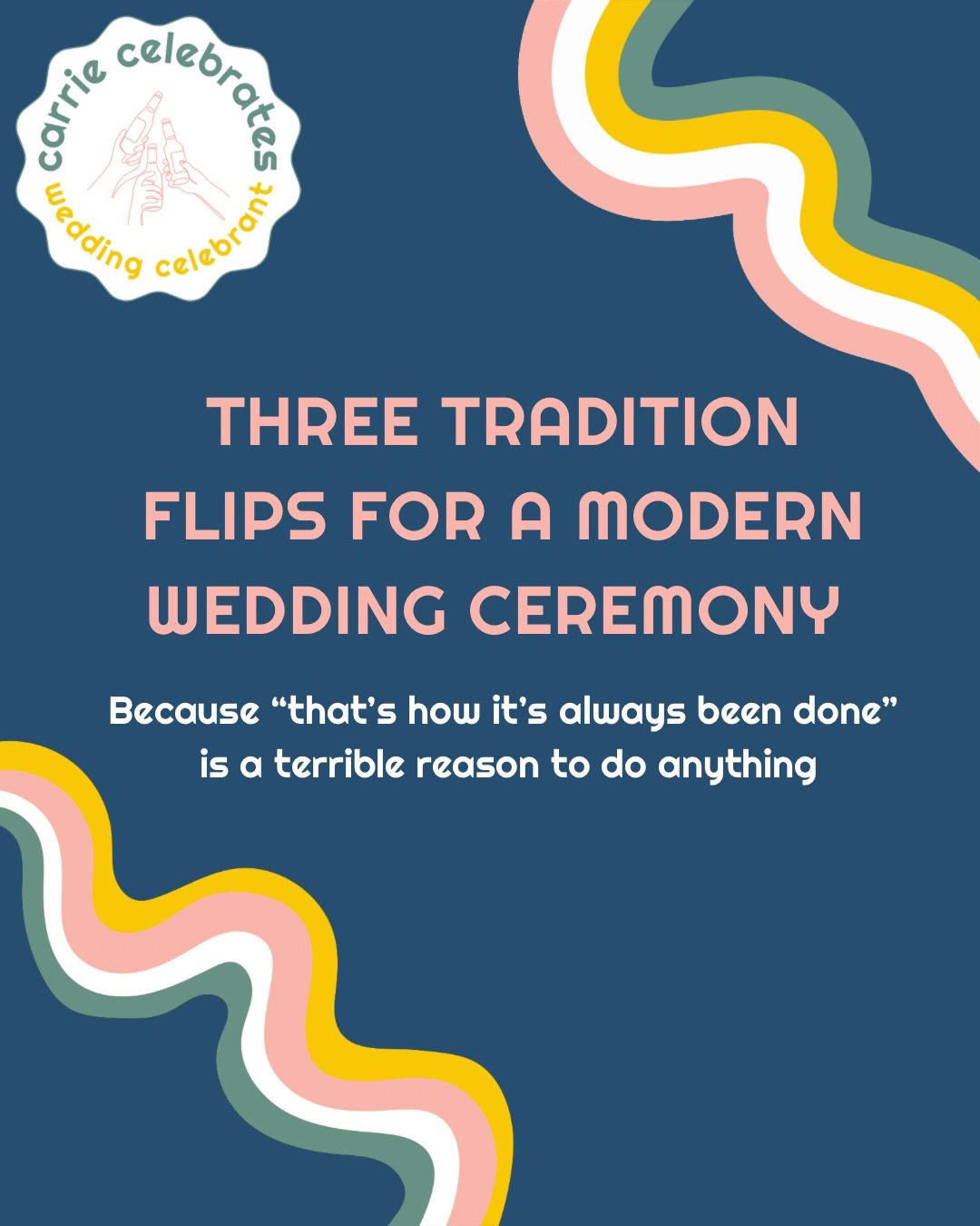 The &ldquo;standard&rdquo; wedding script is officially getting a rewrite. ✍️✨

In 2026, we&rsquo;re seeing couples prioritise meaning over performance. Whether it&rsquo;s walking in as a team or swapping the sand ceremony for a signature cocktail, y