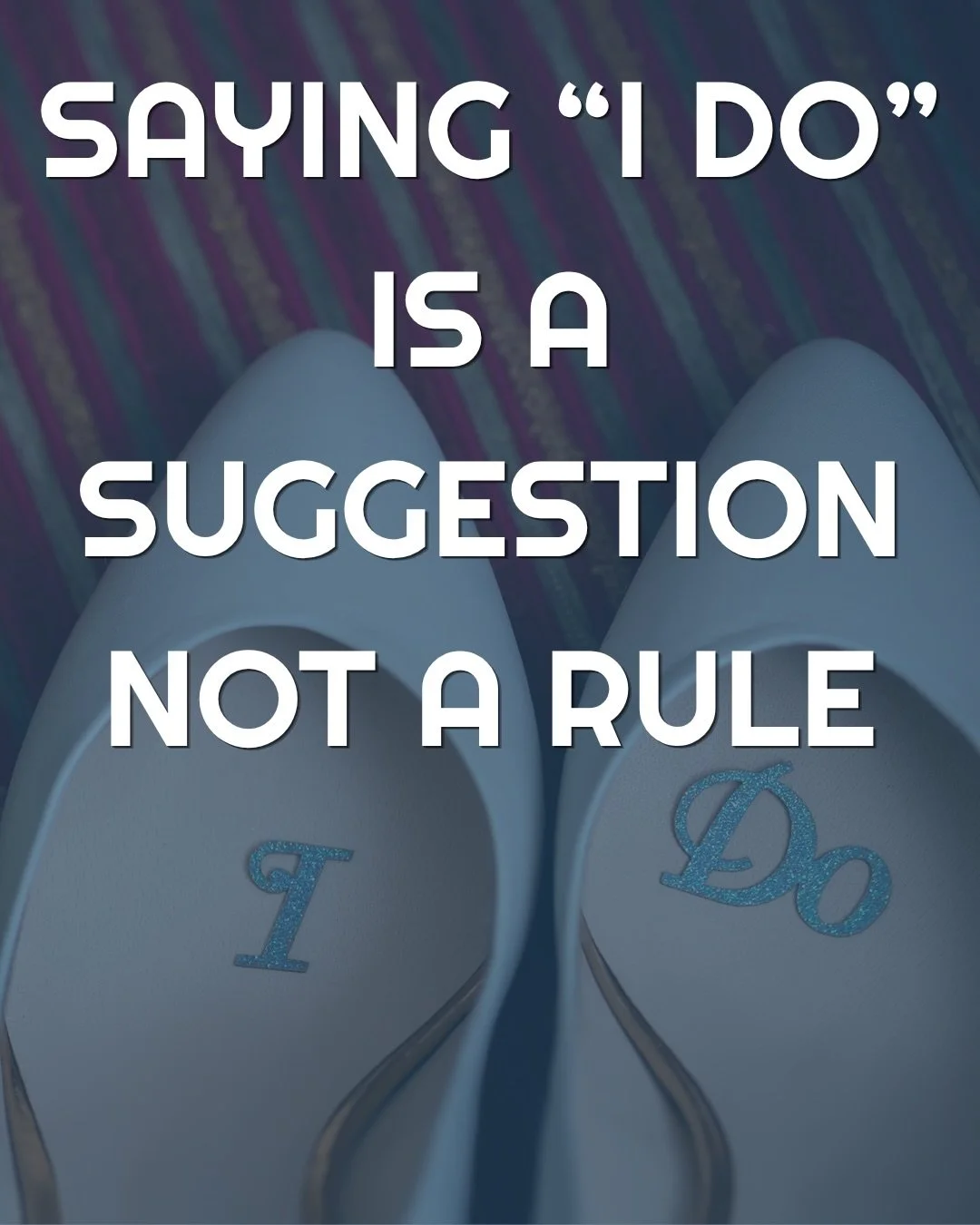 The &lsquo;I Do&rsquo; is the classic. It&rsquo;s the standard. It&rsquo;s... fine. But for some couples, it feels a bit like wearing someone else&rsquo;s shoes. A bit stiff. A bit &lsquo;not us.&rsquo;

The Absolute Realness: Your consent doesn&rsqu