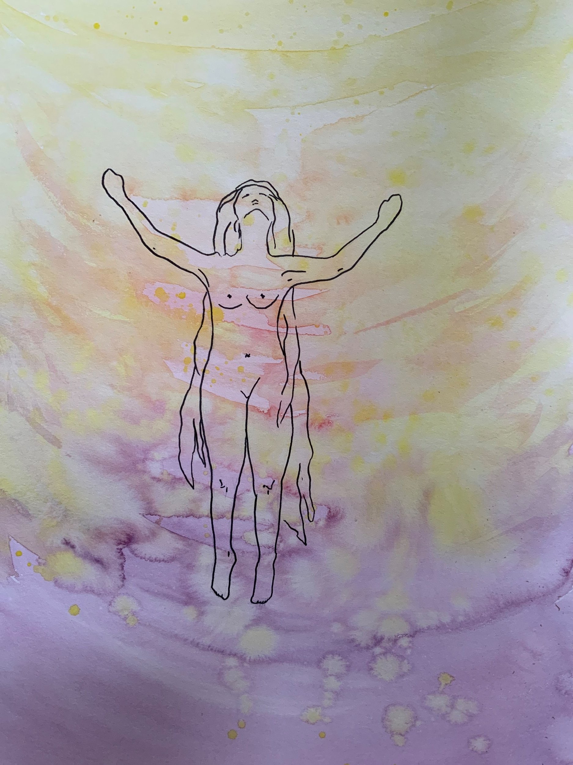 Aquarell auf Papier, A3, 2023