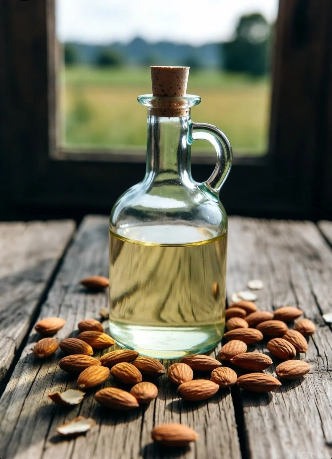 Sweet Almond Oil – Cold-Pressed Carrier Oil for Skin, Hair & Herbal Use