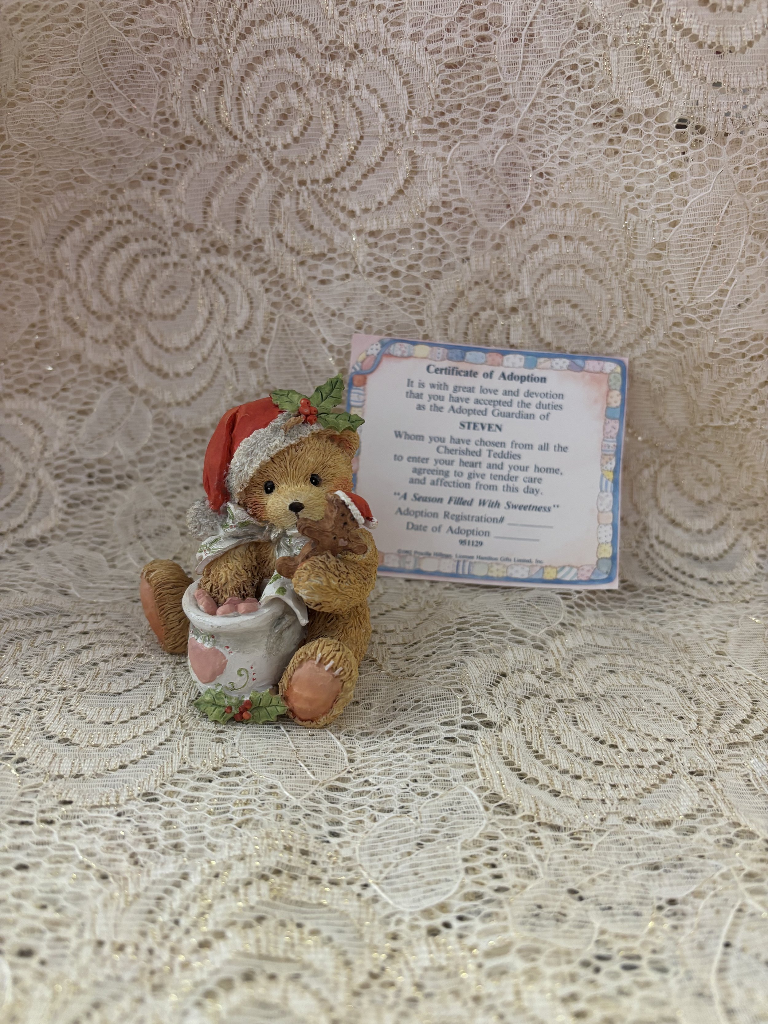 Cherished Teddies "Steven"