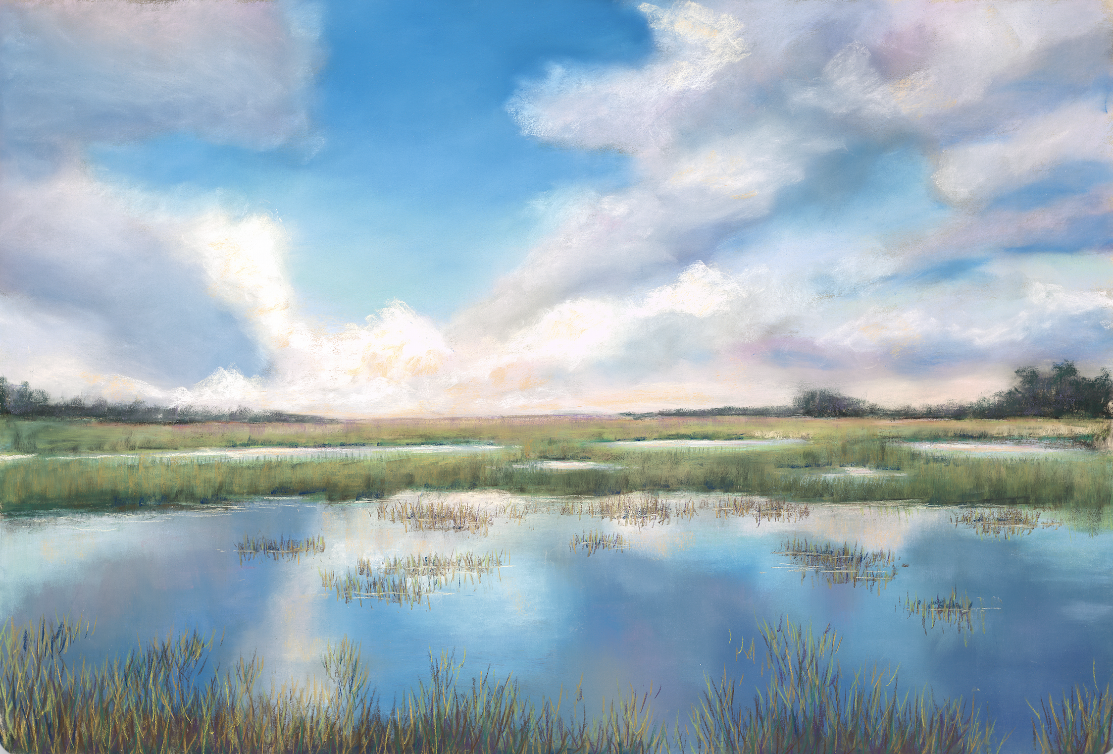 Cloud Coverage, framed
