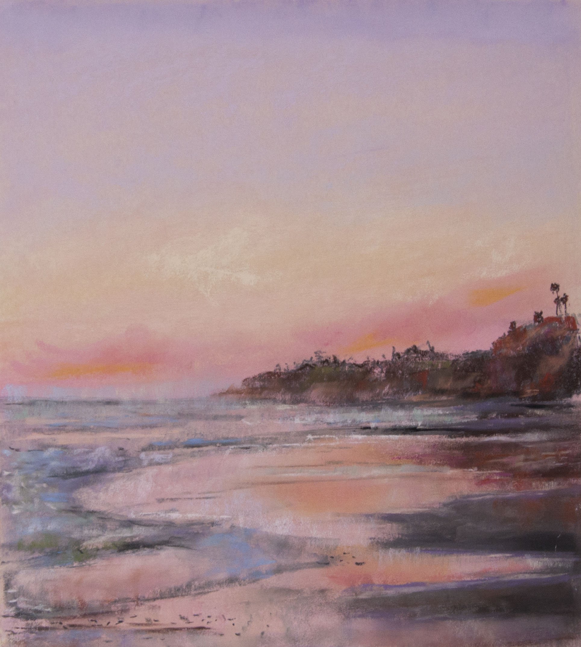 California Coast at Sunset