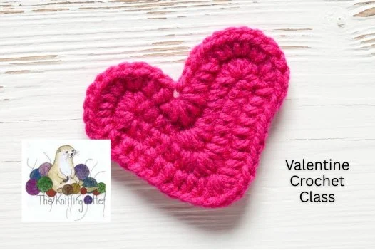 Valentine Crochet Class @ Knitting Otter