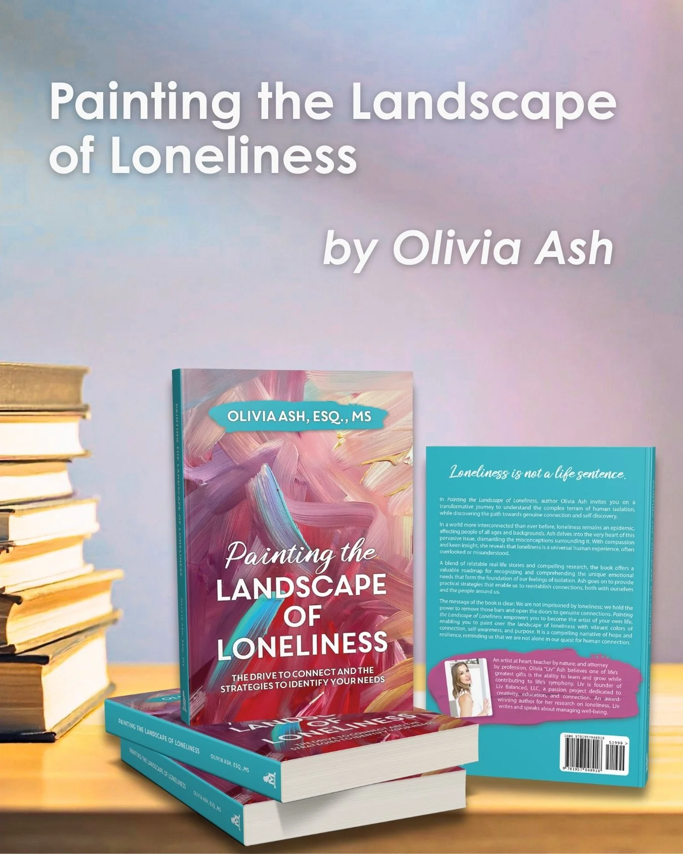 Painting the Landscape of Loneliness... by Liv Ash (Signed)