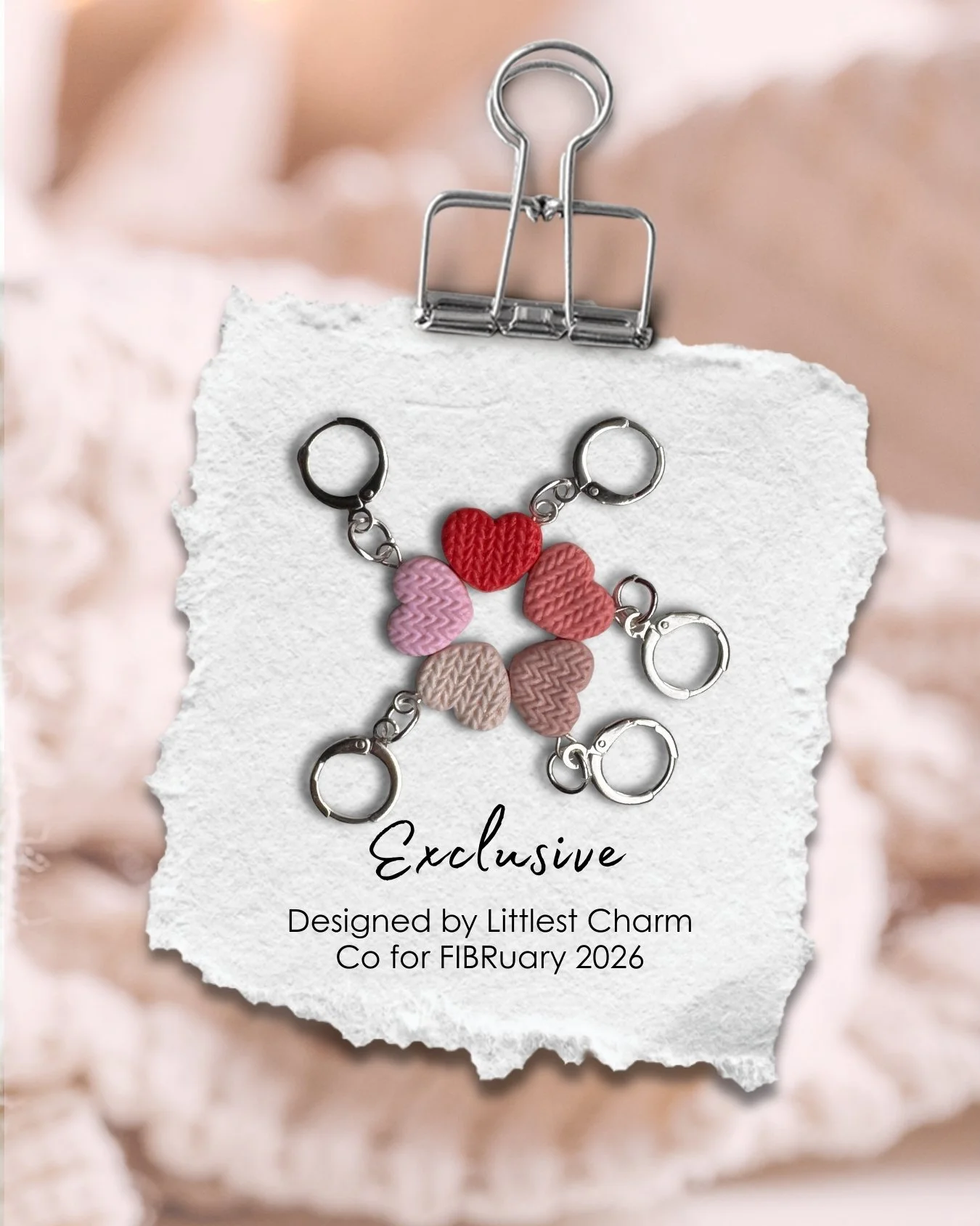 Heart Stitch Markers