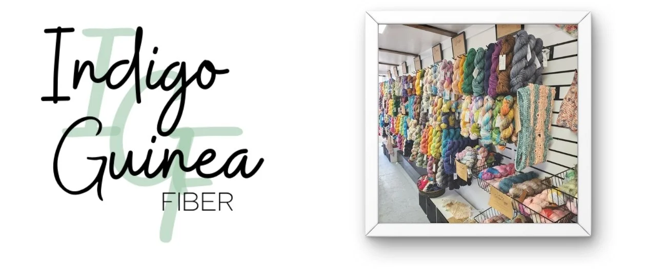 Indigo Guinea Fiber