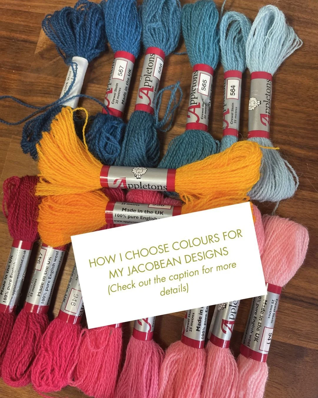This is how I choose colours for my Jacobean projects &mdash; it&rsquo;s completely intuitive, guided by what feels right rather than any strict rules or technical theory. However there are a few steps I take to make sure I&rsquo;m happy with my colo