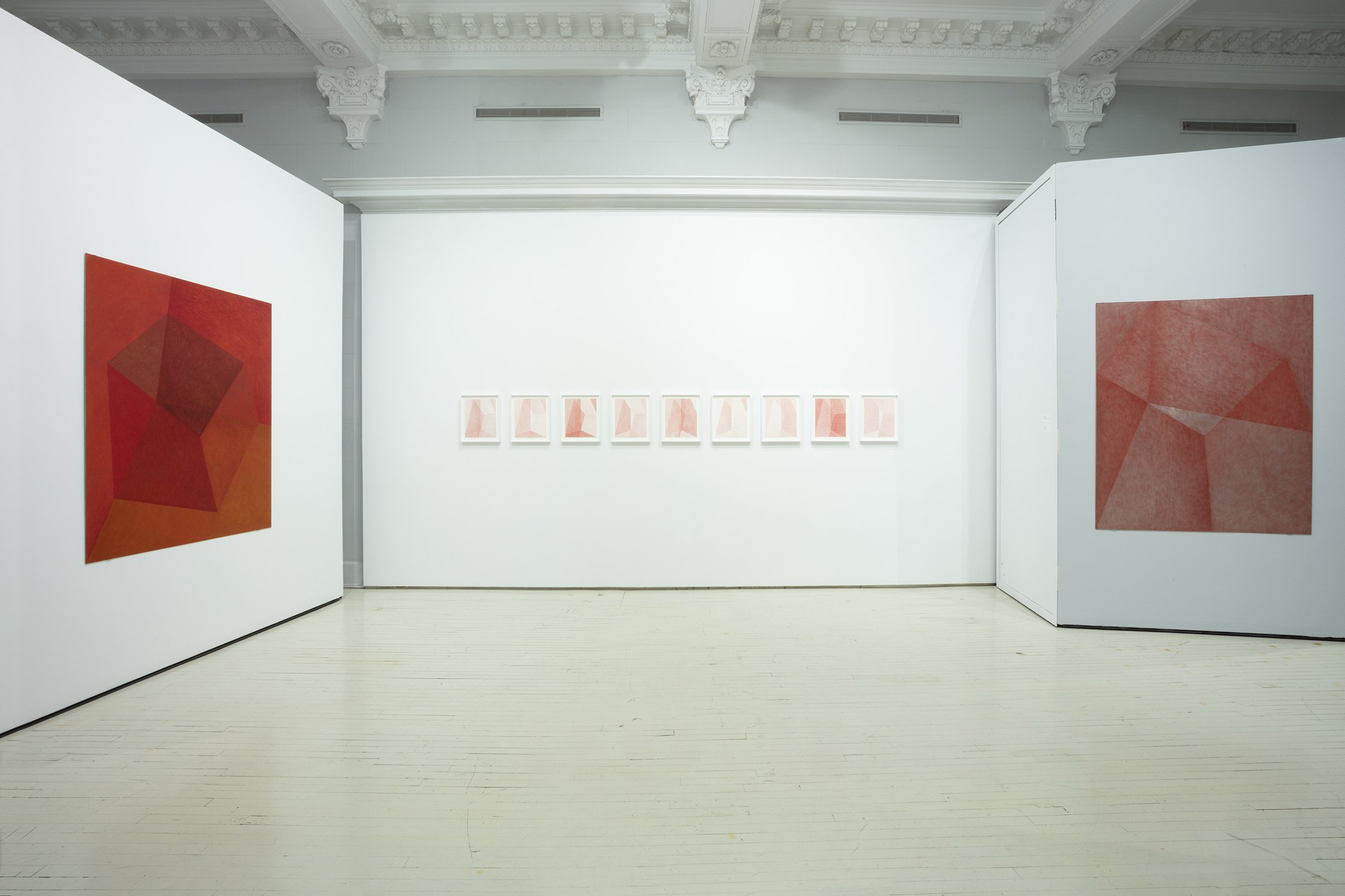 Installation view: Jinny Yu: Superposition, June 5, 2025 - August 24, 2025. Fondation Guido Molinari. Photo: Richard-Max Tremblay.