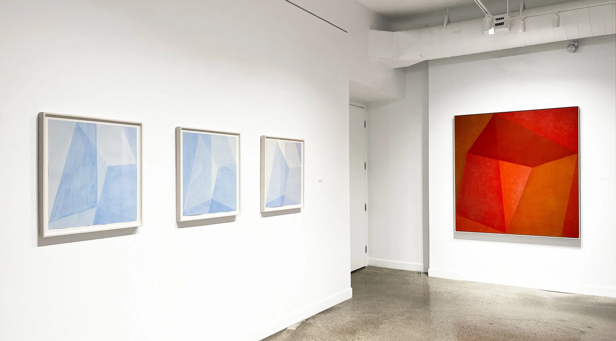  Installation view: Jinny Yu: Hidden Variables, November 8, 2025 - December 6, 2025. Nicholas Metivier Gallery.  Photo: Shake Fernandopulle. 