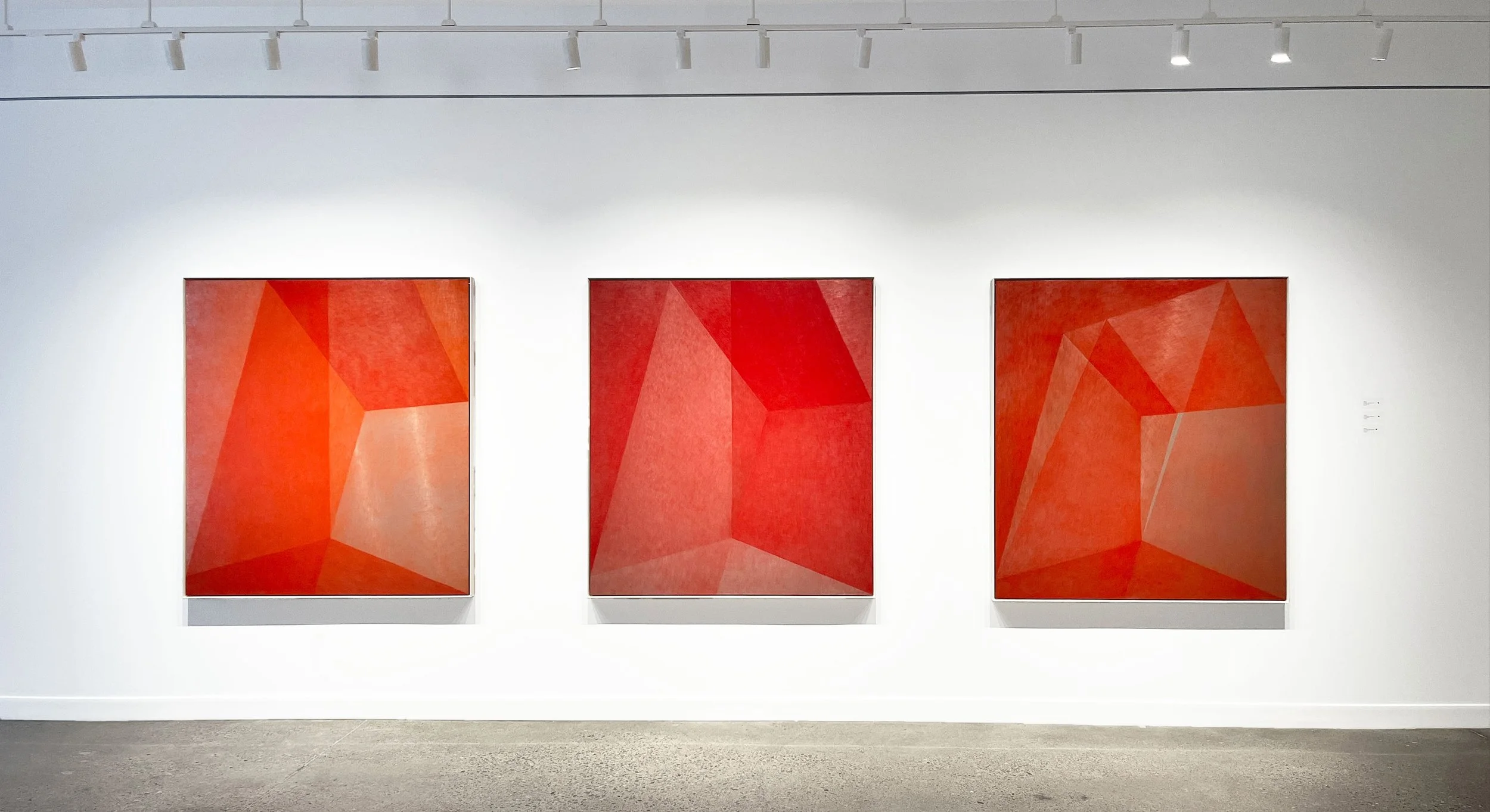  Installation view: Jinny Yu: Hidden Variables, November 8, 2025 - December 6, 2025. Nicholas Metivier Gallery.  Photo: Shake Fernandopulle. 