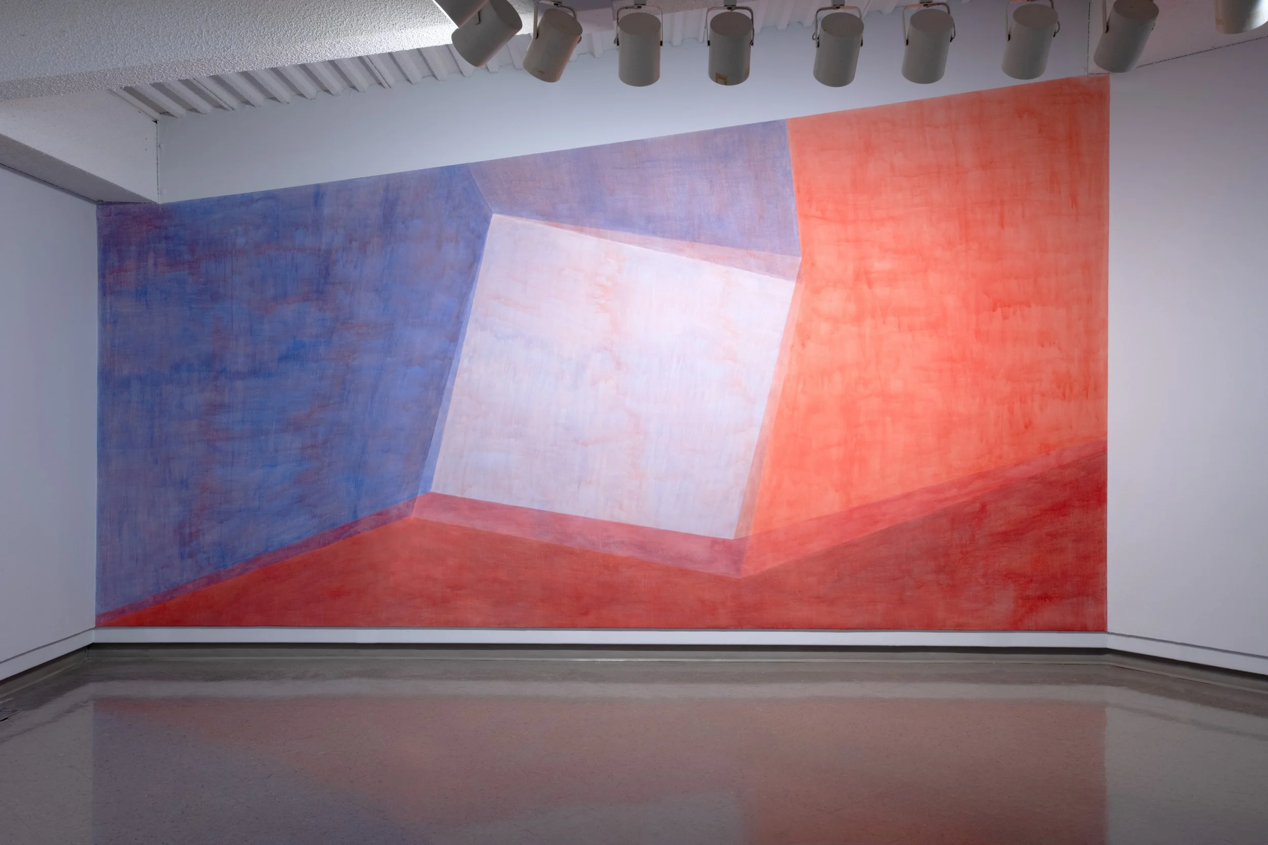  Installation view: Jinny Yu: The world is burning and I am painting October 25, 2025 - February 11, 2026. Dunlop Art Gallery Photo: Don Hall. 