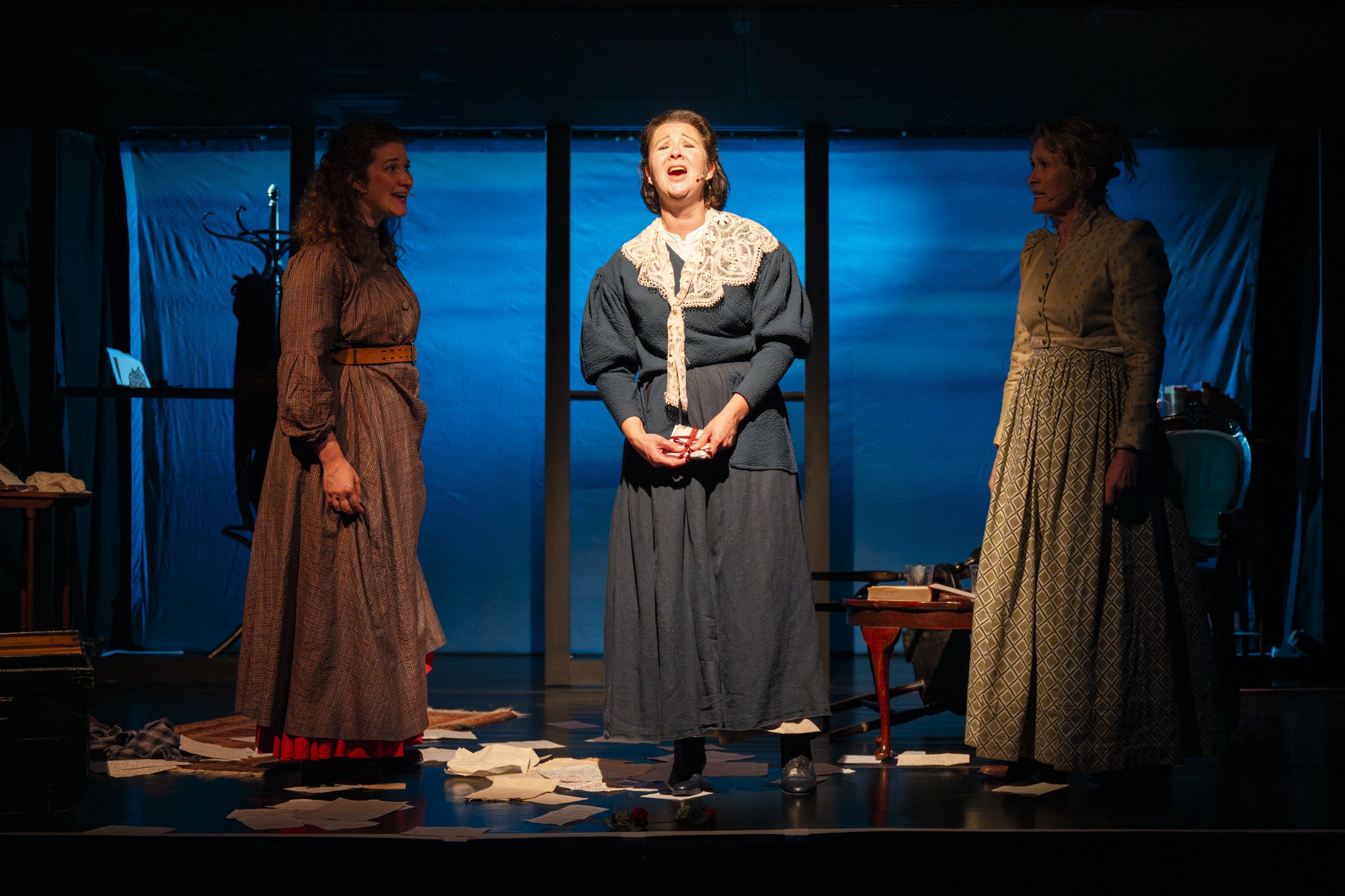 Irene Allan, Karen Fishwick and Hilary Maclean