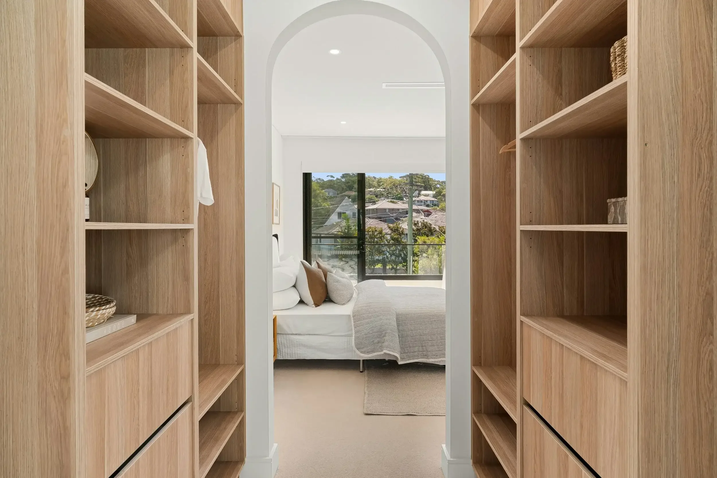 Custom built-in wardrobe Sydney by Golden Touch Joinery