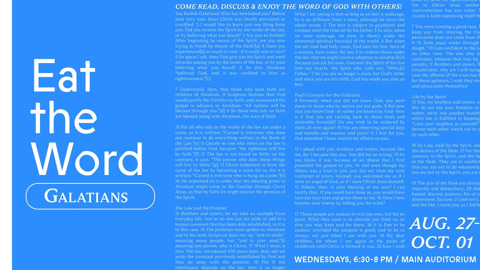 Eat the Word: Galatians