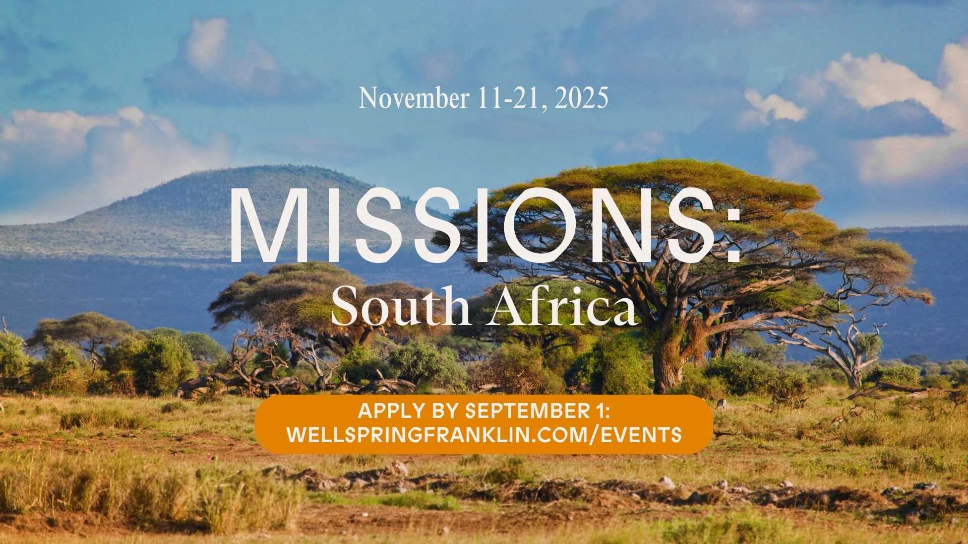 Short-term Trip: South Africa