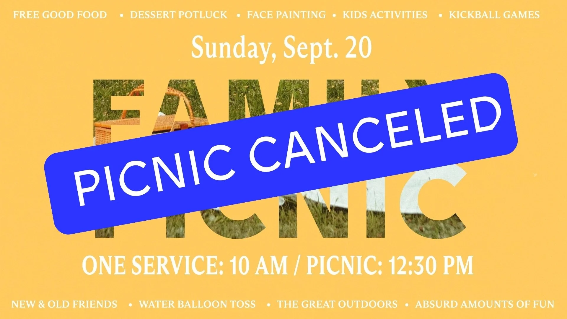 Sunday Family Picnic