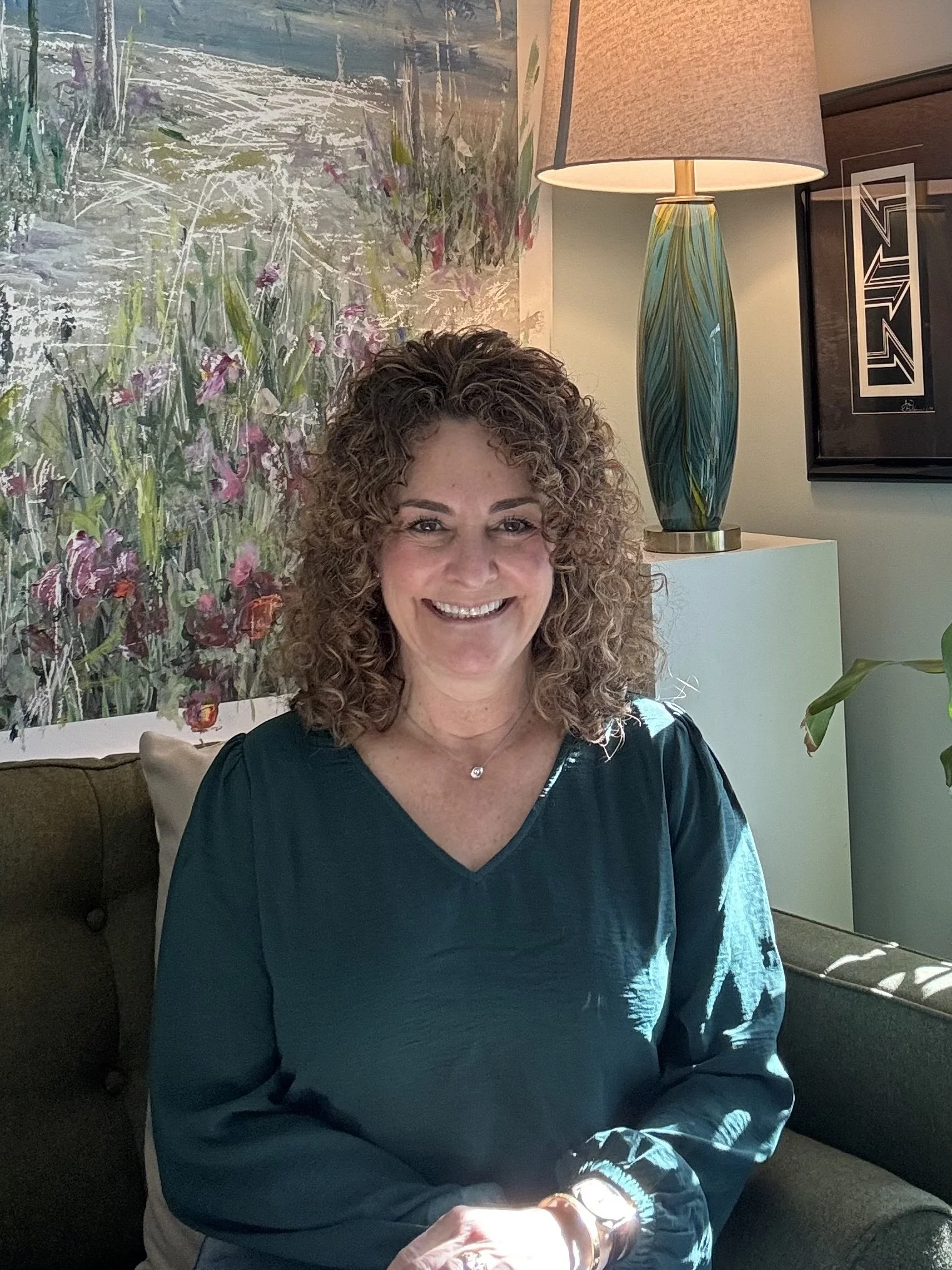 Lori Mostofsky in office close up