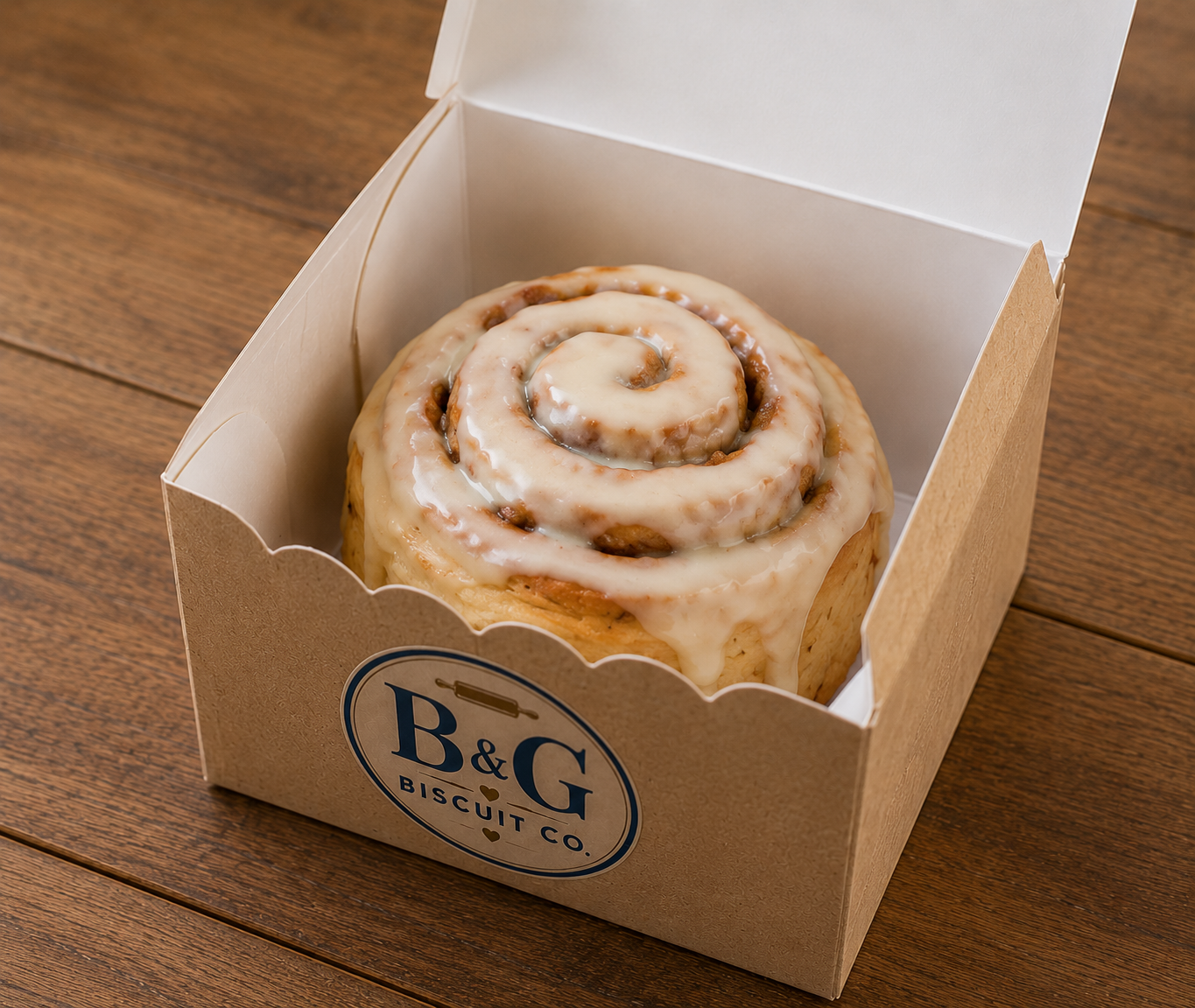 Homemade Cinnamon Roll with Cream Cheese Frosting