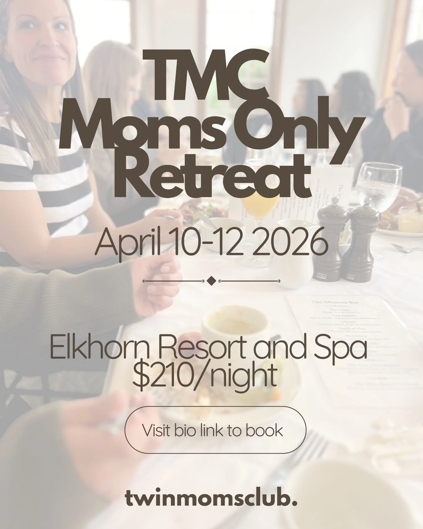 The moment many of you have been waiting for &mdash; the 2026 TMC Retreat is officially confirmed and ready to book. This MeetUp is designed to nourish, restore, and reconnect you, and availability is already becoming limited.

A $30 non-refundable r