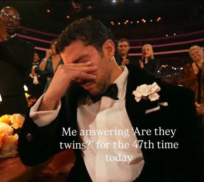Leaving the house with twins is basically signing up for a public Q&amp;A session 

Sometimes it&rsquo;s sweet and curious and other times it&rsquo;s straight up rude! 

So here&rsquo;s a reminder: You&rsquo;re doing better than you think. You don&rs