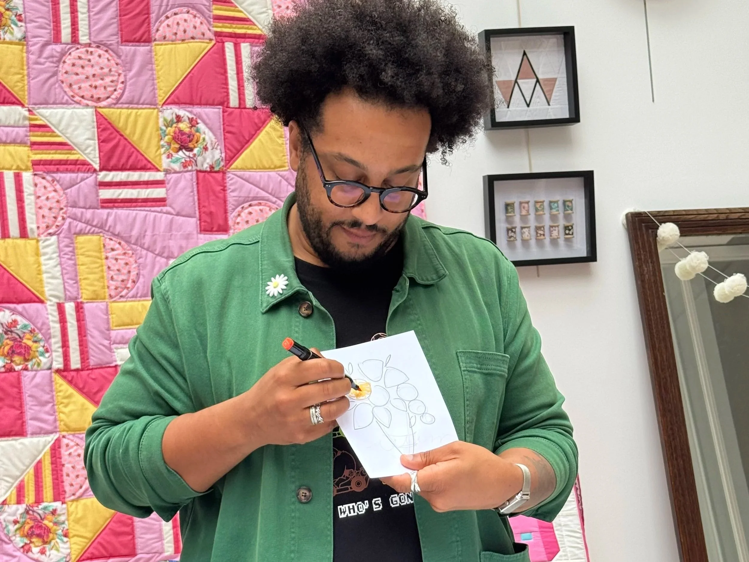 Illustration affirmation positive avec @zakadit