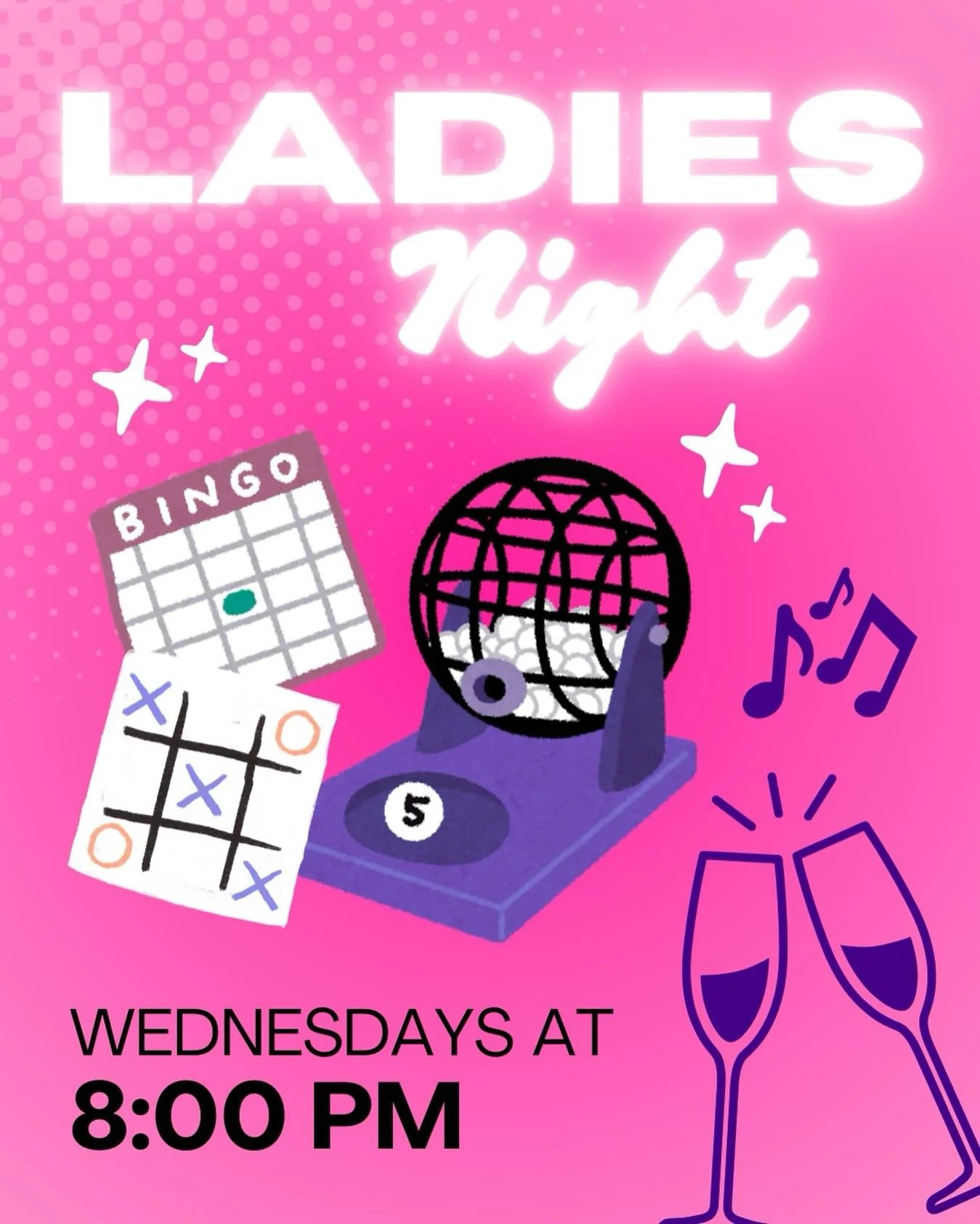 Remember, Wednesday&rsquo;s are LADIES NIGHT at Shirley&rsquo;s!💘🥂
We&rsquo;ve got music bingo starting at 8pm along with $1 off ALL DRINKS🤩🎶
See ya tonight!

#shirleysbargrill #ladiesnight #musicbingo #westdesmoines #waukee