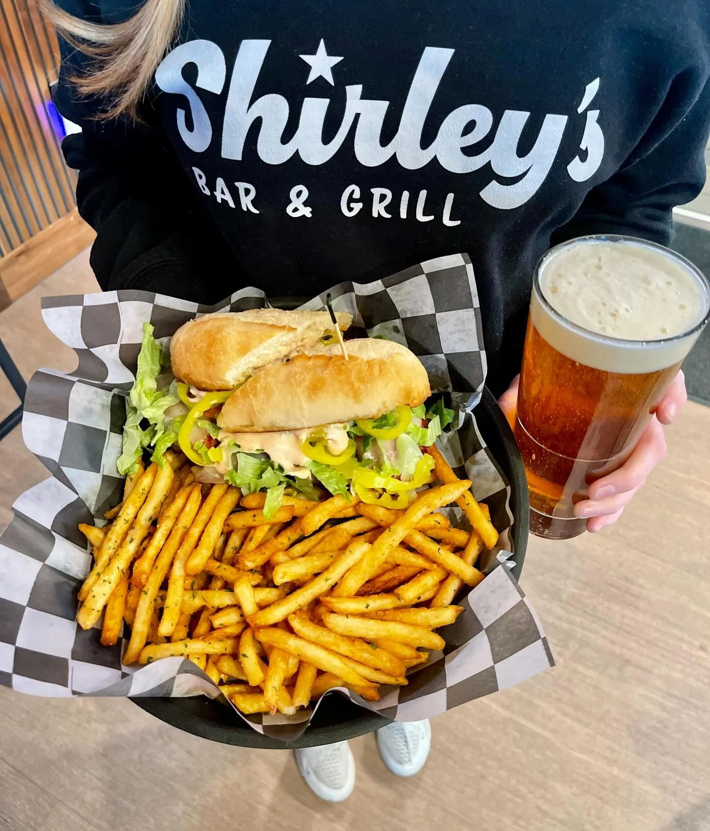 Looking for lunch plans? Shirley&rsquo;s has you taken care of!🤩
Grab our Italian Sub for JUST $10 from 11am-2pm today🥪

#shirleys #shirleysbargrill #italiansub #lunchspecial #westdesmoines