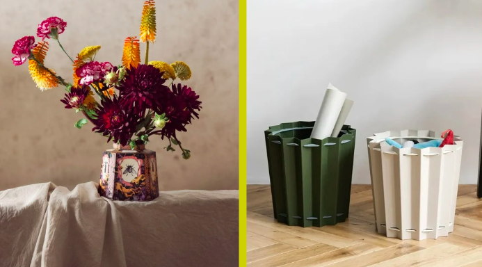 4 objets en papier