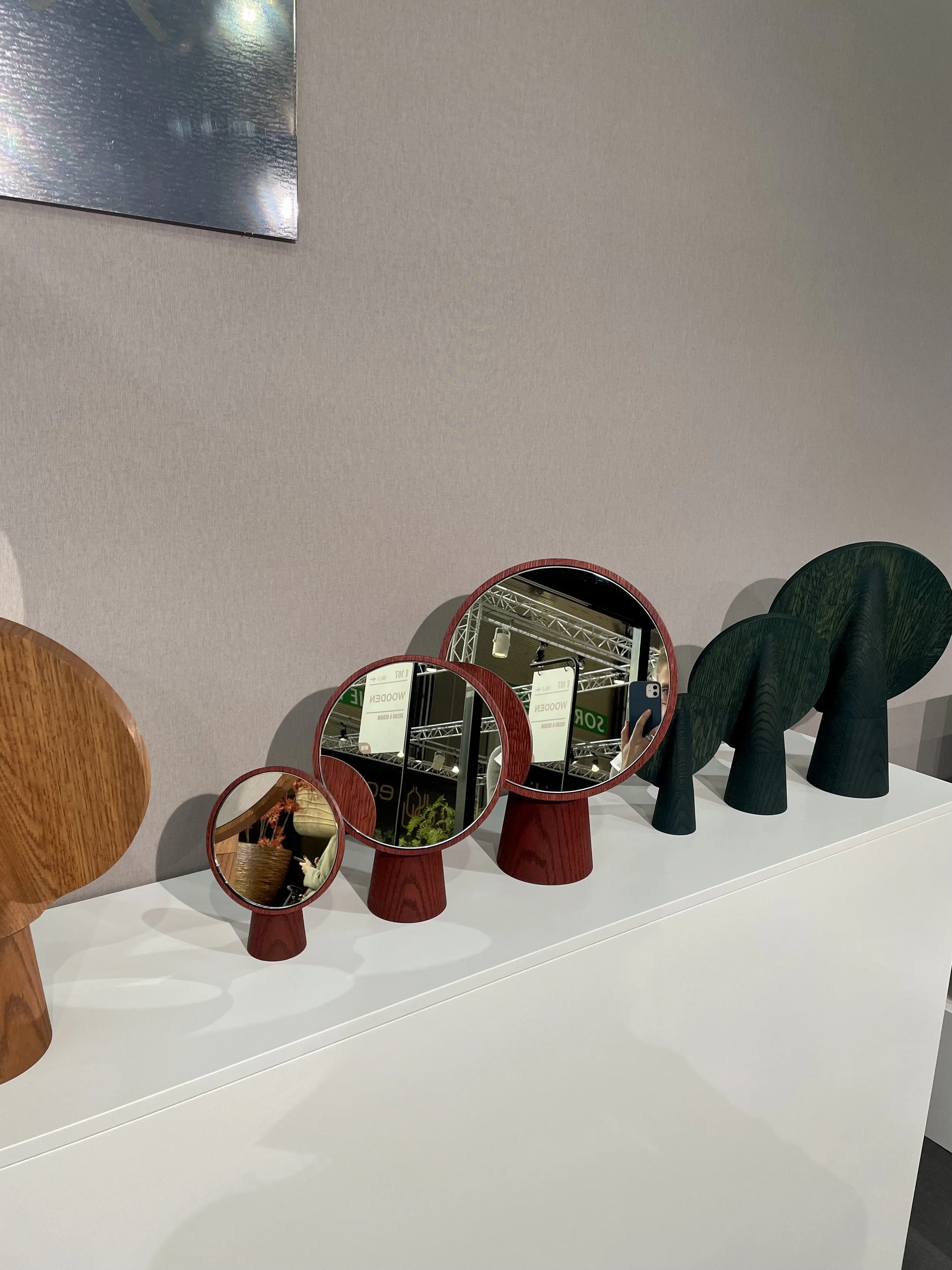 Jolis miroirs en bois scandinave