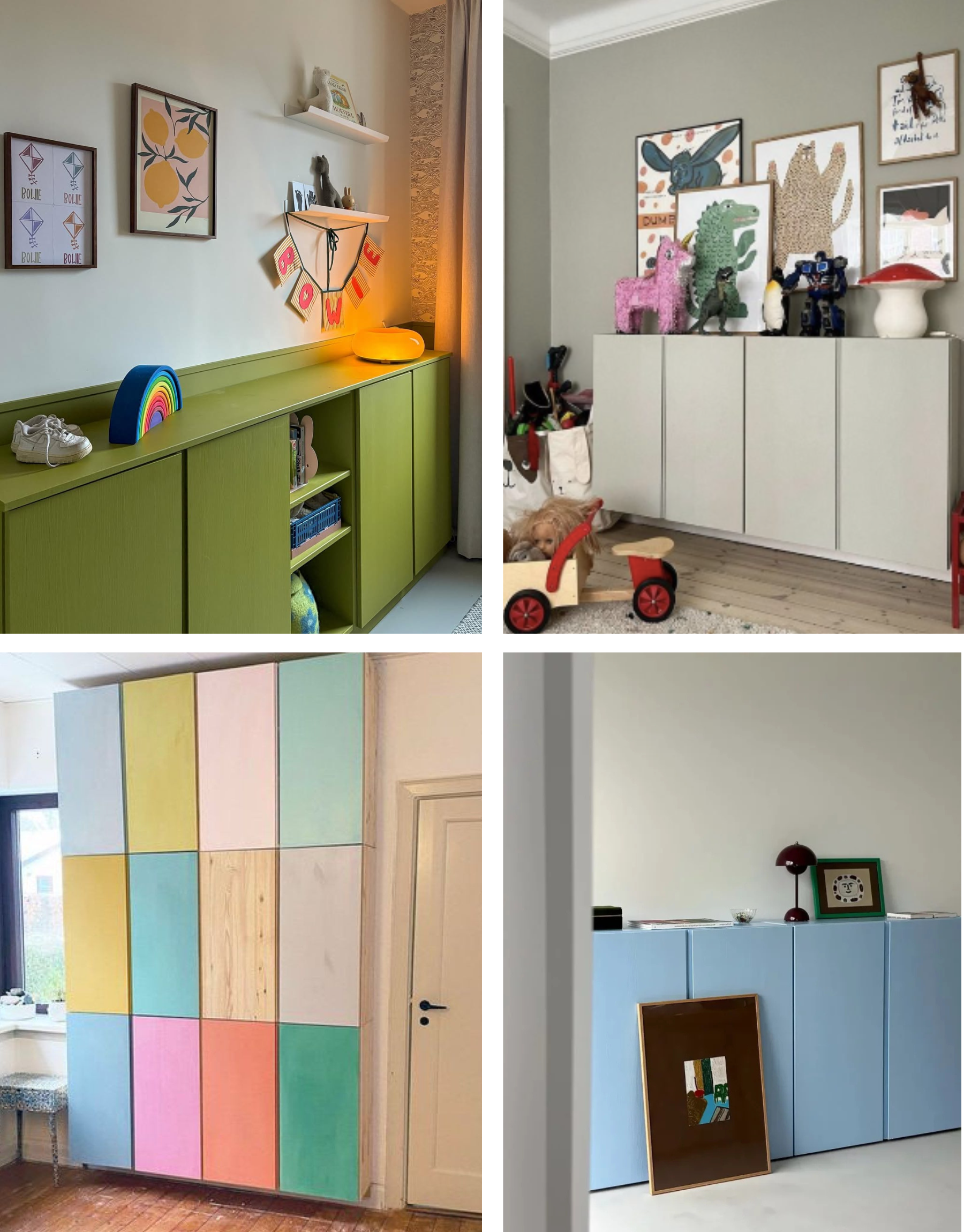 Inspirations de meubles IKEA Ivar trouvés sur PInterest