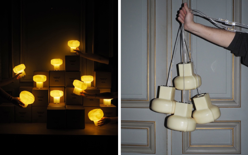 Lampes en cire naturelle pour une ambiance douce et tamisée