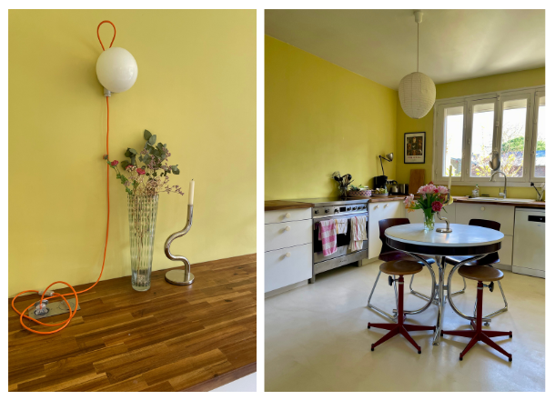 Peinture jaune Ressource "La merveille" dans ma cuisine